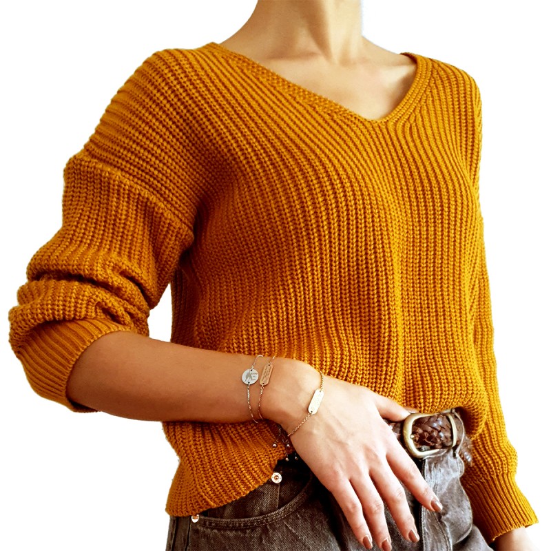 Bratara Gravata Argintie din Inox Rotund Negociere