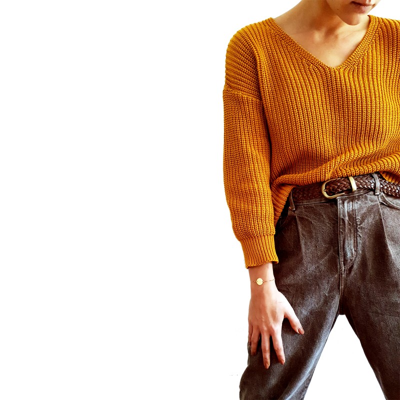 Bratara Gravata Aurie din Inox Superpower I Parent