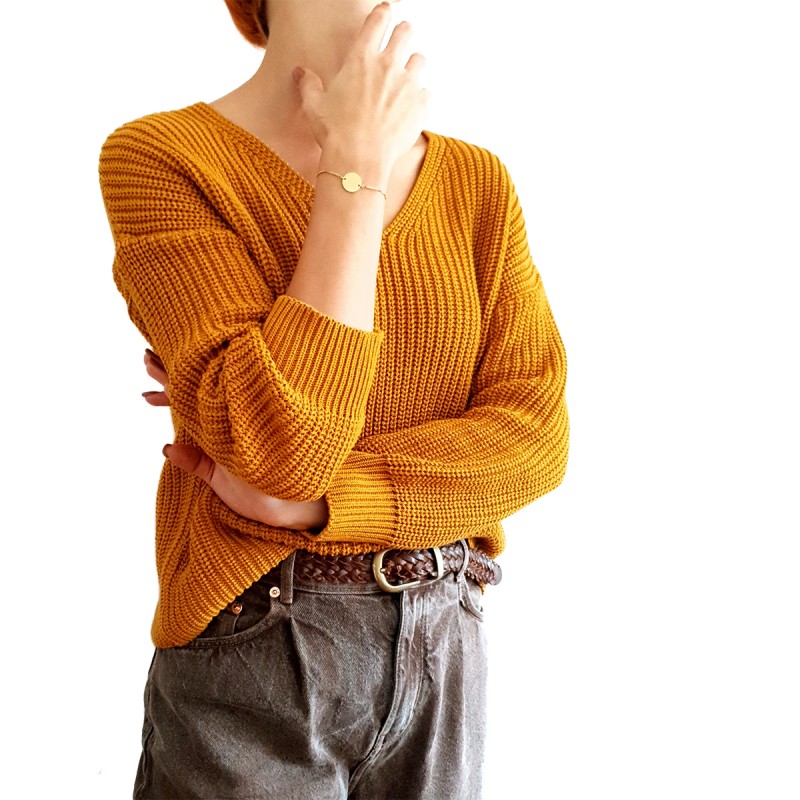 Bratara Gravata Aurie din Inox Superpower I Find Homes