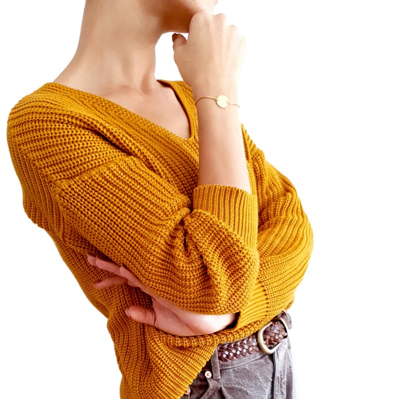 Bratara Gravata Aurie din Inox Superpower I Drive