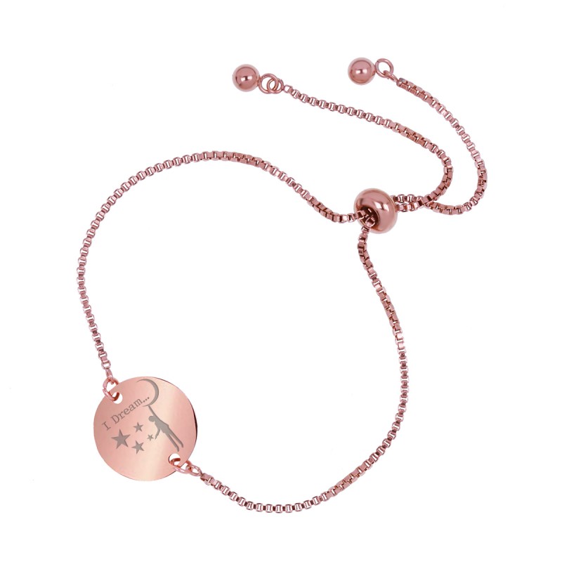 Bratara Gravata Rose Gold din Inox Superpower I Dream