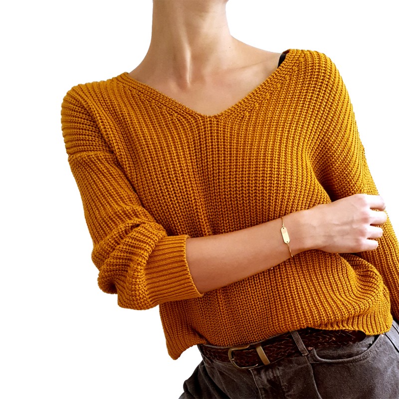 Bratara Gravata Aurie din Inox Oval Cea mai buna Invatatoare